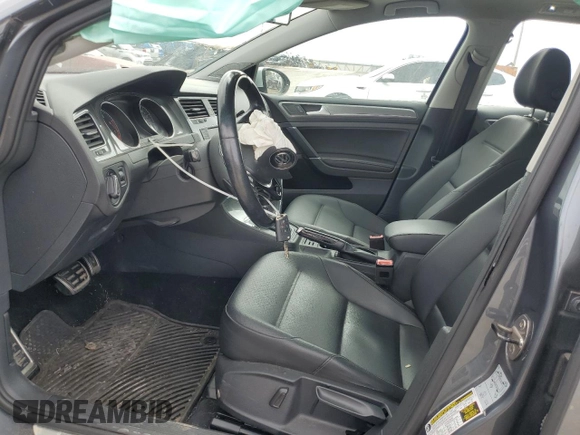 2017 Volkswagen Golf S with VIN 3VWH17AU3HM530771, listed as a Copart auction lot 51068825 with 72,204 mi miles and Salvage title. Bid and sale history available at DreamBid. Image 7.