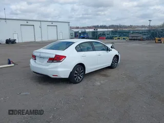 2015 Honda Civic Sedan EX-L with VIN 19XFB2F9XFE220171, listed as a IAAI auction lot 41904589 with 114,276 mi miles. Bid and sale history available at carsss.com. Image 4.