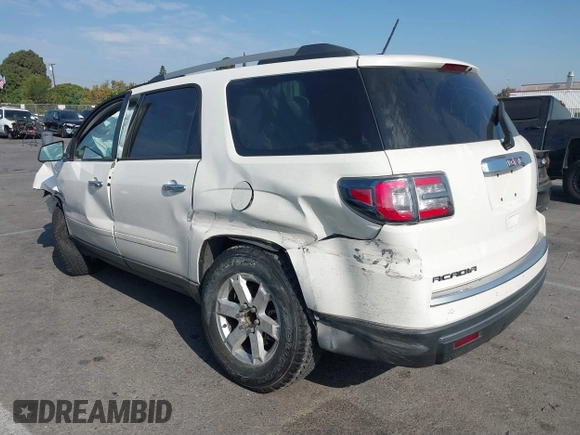 2013 GMC Acadia SLE with VIN 1GKKRNED5DJ200500, listed as a IAAI auction lot 40883535 with 1 mi miles. Bid and sale history available at carsss.com. Image 3.