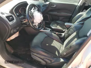 2021 Jeep Compass Altitude with VIN 3C4NJCBB8MT501827, listed as a Copart auction lot 75298214 with Not Provided miles and Salvage Title. Bid and sale history available at carsss.com. Image 7.