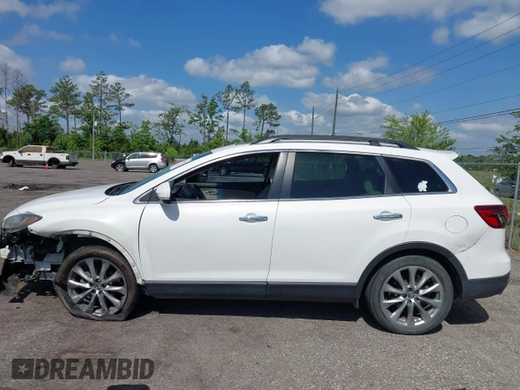 2014 Mazda CX-9 Grand Touring with VIN JM3TB2DA8E0436650, listed as a IAAI auction lot 42147525 with 124,179 mi miles and . Bid and sale history available at DreamBid. Image 14.