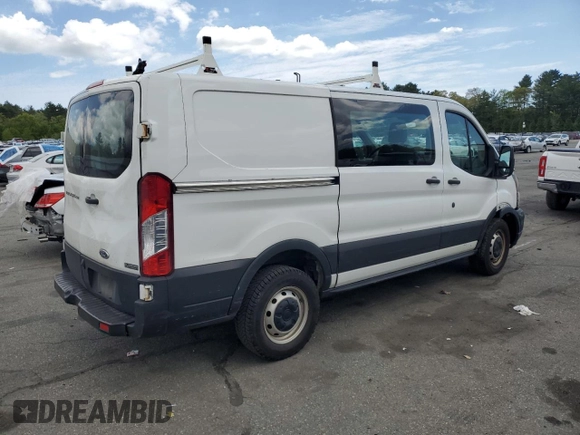 2019 Ford Transit with VIN 1FTYR1YMXKKB37492, listed as a Copart auction lot 56231695 with Not provided miles and Salvage title. Bid and sale history available at DreamBid. Image 3.
