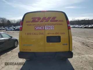 2020 GMC Savana Cargo Van with VIN 1GTW7AFG6L1252138, listed as a Copart auction lot 48175425 with 174,950 mi miles and Salvage Title. Bid and sale history available at carsss.com. Image 6.