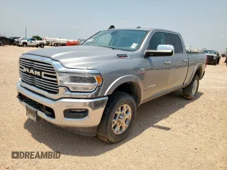 2022 Ram 2500 Laramie with VIN 3C6UR5FL1NG167905, listed as a Copart auction lot 61050095 with 9,154 mi miles and Clean title. Bid and sale history available at DreamBid. Image 1.