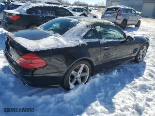 2004 Mercedes-Benz SL-Class with VIN WDBSK75F34F074135, listed as a Copart auction lot 45679375 with 59,440 mi miles and Clean Title. Bid and sale history available at carsss.com. Image 3.