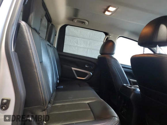 2017 Nissan Titan Platinum Reserve с VIN 1N6AA1E51HN556096, выставлен на аукционе Copart как лот 50361405 с пробегом 95 987 миль миль и Списание • Salvage title. История ставок и продаж доступна на DreamBid. Изображение 10.