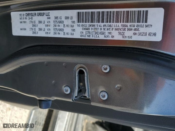 2010 Dodge Ram 1500 SLT with VIN 1D7RV1CT3AS145601, listed as a Copart auction lot 47840055 with 201,998 mi miles and Salvage Title. Bid and sale history available at carsss.com. Image 12.