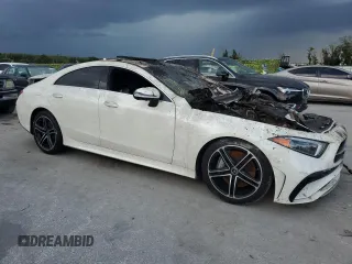 2022 Mercedes-Benz CLS with VIN W1K2J5KB4NA094411, listed as a Copart auction lot 83648134 with 0 mi miles and Non Repairable. Bid and sale history available at carsss.com. Image 4.