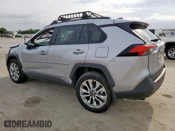 2024 Toyota RAV4 XLE Premium with VIN 2T3C1RFV6RC278672, listed as a Copart auction lot 54777375 with 23,857 mi miles and Salvage title. Bid and sale history available at DreamBid. Image 2.