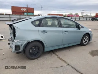 2015 Toyota Prius Four with VIN JTDKN3DU9F1998578, listed as a Copart auction lot 52108015 with 26,320 mi miles and Salvage Title. Bid and sale history available at carsss.com. Image 3.