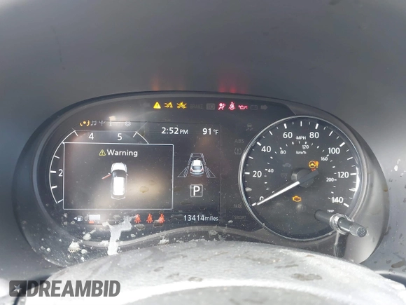 2024 Nissan Kicks SV with VIN 3N1CP5CV5RL504477, listed as a IAAI auction lot 41809238 with 13,414 mi miles and . Bid and sale history available at DreamBid. Image 7.