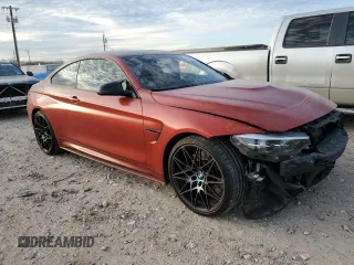 2020 BMW M4 z VIN WBS4Y9C0XLFH08831, wystawiony jako Copart lot #41863585 z przebiegiem 71 763 mil mil oraz Szkoda całkowita • Salvage title. Historia ofert i sprzedaży dostępna na DreamBid. Obrazek 4.