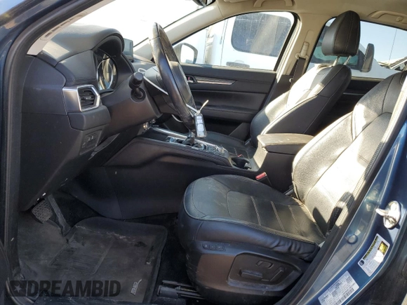 2018 Mazda CX-5 Grand Touring with VIN JM3KFBDM9J0323388, listed as a Copart auction lot 47628135 with 102,098 mi miles and Salvage Title. Bid and sale history available at carsss.com. Image 7.