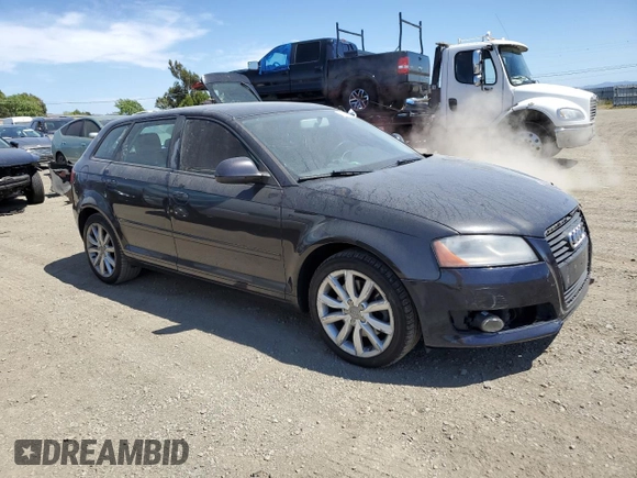 2009 Audi A3 z VIN WAUHE78P49A096296, wystawiony jako Copart lot #58724875 z przebiegiem 209 133 mil mil oraz Szkoda całkowita • Salvage title. Historia ofert i sprzedaży dostępna na DreamBid. Obrazek 4.