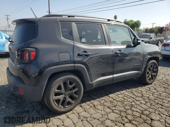 2017 Jeep Renegade Altitude with VIN ZACCJABB6HPG23093, listed as a Copart auction lot 61872965 with 51,408 mi miles and Salvage title. Bid and sale history available at DreamBid. Image 3.