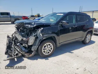 2018 Jeep Compass Sport с VIN 3C4NJDAB2JT220416, выставлен на аукционе Copart как лот 56775465 с пробегом 99 869 миль миль и Списание • Salvage title. История ставок и продаж доступна на DreamBid. Изображение 1.