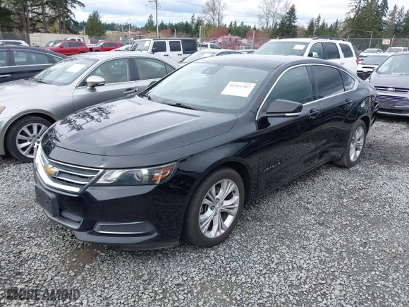 2015 Chevrolet Impala LT with VIN 2G1125S34F9101861, listed as a IAAI auction lot 41911307 with 155,136 mi miles. Bid and sale history available at carsss.com. Image 17.