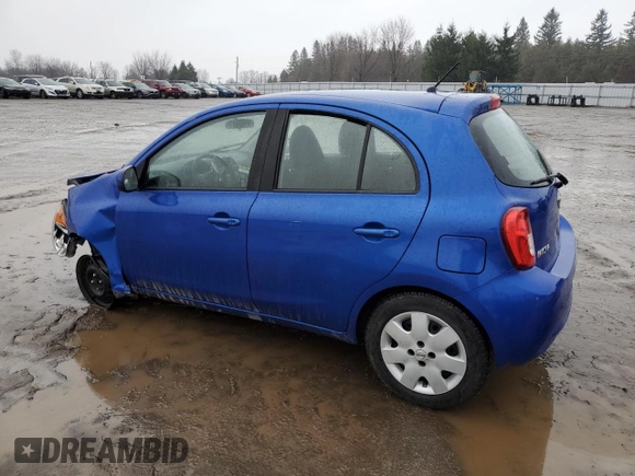 2017 Nissan Micra S z VIN 3N1CK3CP6HL260759, wystawiony jako Copart lot #88454385 z przebiegiem 99 352 mil mil oraz Tytuł czysty. Historia ofert i sprzedaży dostępna na DreamBid. Obrazek 2.