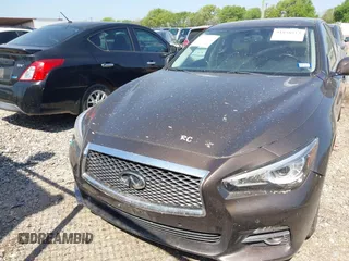 2014 Infiniti Q50 Hybrid Premium with VIN JN1AV7AP7EM691329, listed as a IAAI auction lot 41858913 with 144,688 mi miles and . Bid and sale history available at DreamBid. Image 12.