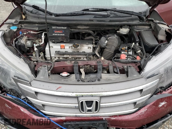 2014 Honda CR-V EX-L with VIN 5J6RM4H78EL076036, listed as a Copart auction lot 50633125 with 114,697 mi miles and Salvage Title. Bid and sale history available at carsss.com. Image 14.