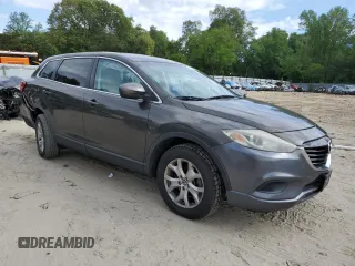 2015 Mazda CX-9 Sport z VIN JM3TB3BV0F0462219, wystawiony jako Copart lot #55605155 z przebiegiem 162 589 mil mil oraz Szkoda całkowita • Salvage title. Historia ofert i sprzedaży dostępna na DreamBid. Obrazek 4.