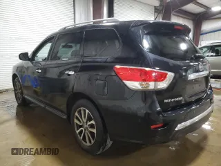 2015 Nissan Pathfinder S with VIN 5N1AR2MM5FC635656, listed as a Copart auction lot 54740355 with 125,835 mi miles and Salvage title. Bid and sale history available at DreamBid. Image 2.