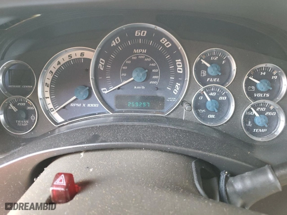 2002 GMC Yukon Denali with VIN 1GKEK63U62J340241, listed as a Copart auction lot 71122174 with 259,297 mi miles and Salvage Title. Bid and sale history available at carsss.com. Image 9.