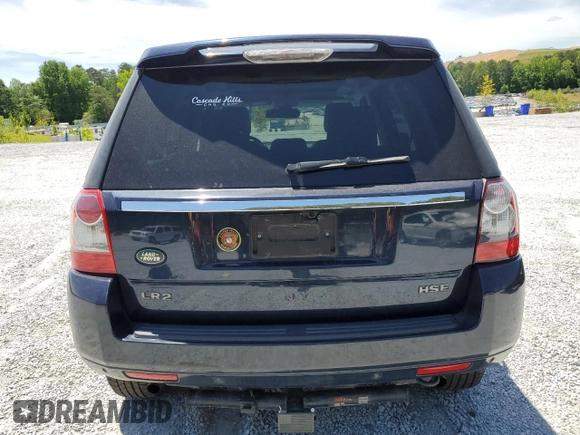 2012 Land Rover LR2 HSE with VIN SALFR2BN2CH295265, listed as a Copart auction lot 55790655 with 117,660 mi miles and Salvage title. Bid and sale history available at DreamBid. Image 6.