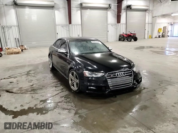 2015 Audi S4 Premium Plus with VIN WAUBGAFL1FA127044, listed as a Copart auction lot 48535315 with 115,920 mi miles and Salvage Title. Bid and sale history available at carsss.com. Image 10.