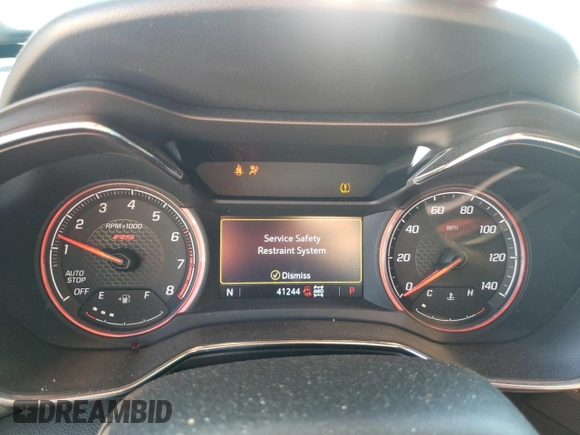 2021 Chevrolet TrailBlazer RS with VIN KL79MUSLXMB095197, listed as a Copart auction lot 61250744 with 41,244 mi miles and Salvage Title. Bid and sale history available at DreamBid. Image 9.