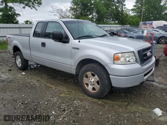 2006 Ford F-150 STX with VIN 1FTRX14W46NB02503, listed as a Copart auction lot 56947065 with 239,610 mi miles and Clean title. Bid and sale history available at DreamBid. Image 4.