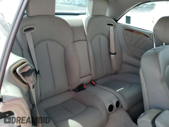 2005 Mercedes-Benz CLK 320 with VIN WDBTK65GX5T053602, listed as a Copart auction lot 50340595 with 89,591 mi miles and Clean title. Bid and sale history available at DreamBid. Image 10.