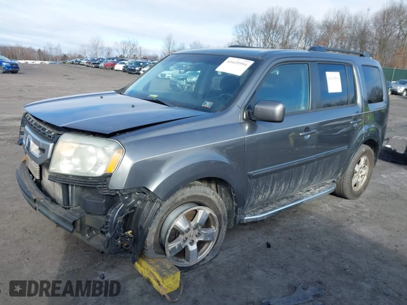 2011 Honda Pilot EX with VIN 5FNYF4H4XBB008594, listed as a IAAI auction lot 41619594 with 171,237 mi miles. Bid and sale history available at carsss.com. Image 2.