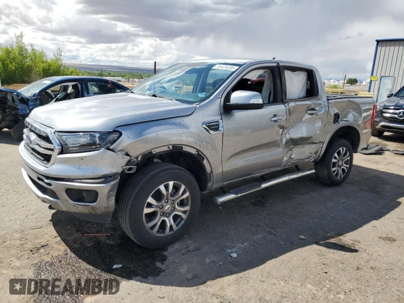 2020 Ford Ranger XL with VIN 1FTER4EH8LLA09873, listed as a Copart auction lot 56424095 with 105,142 mi miles and Salvage title. Bid and sale history available at DreamBid. Image 1.