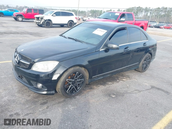 2010 Mercedes-Benz C-Class C 300 Sport with VIN WDDGF5EB9AR093902, listed as a IAAI auction lot 41789020 with 173,459 mi miles. Bid and sale history available at carsss.com. Image 2.