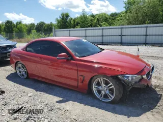 2018 BMW 4 Series 430i with VIN WBA4Z1C55JEC60810, listed as a Copart auction lot 55064745 with 113,303 mi miles and Salvage title. Bid and sale history available at DreamBid. Image 4.