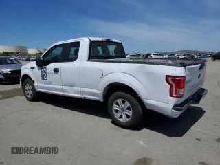 2016 Ford F-150 XL with VIN 1FTEX1C82GKF72100, listed as a Copart auction lot 55204515 with 123,117 mi miles and Salvage title. Bid and sale history available at DreamBid. Image 2.