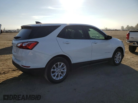 2021 Chevrolet Equinox LS with VIN 3GNAXFEV7MS104871, listed as a Copart auction lot 74592003 with 49,069 mi miles and Salvage title. Bid and sale history available at DreamBid. Image 3.