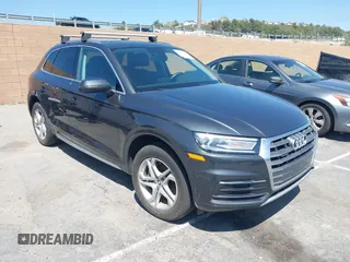 2019 Audi Q5 Premium with VIN WA1ANAFYXK2093555, listed as a IAAI auction lot 41527826 with 55,955 mi miles and . Bid and sale history available at DreamBid. Image 1.