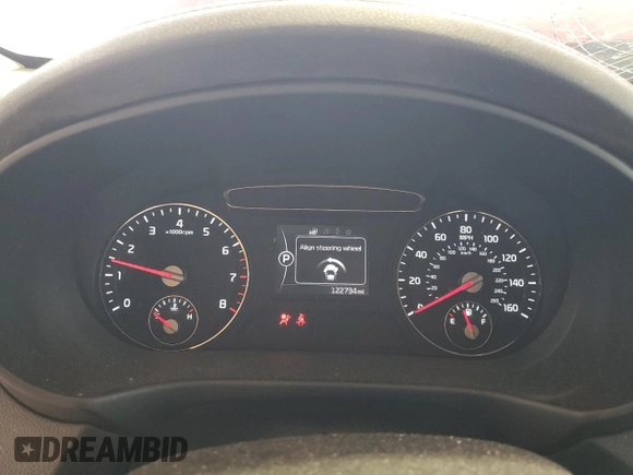2016 Kia Sorento LX with VIN 5XYPGDA53GG094861, listed as a Copart auction lot 53748345 with 122,734 mi miles and Salvage title. Bid and sale history available at DreamBid. Image 9.