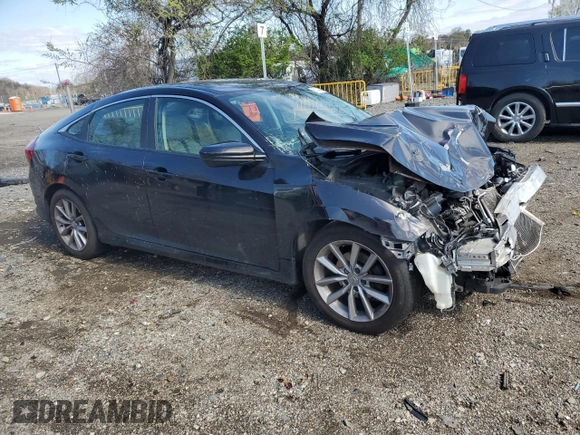 2018 Honda Civic Sedan LX with VIN 19XFC2F59JE209567, listed as a Copart auction lot 51048675 with 200,540 mi miles and Salvage Title. Bid and sale history available at carsss.com. Image 4.