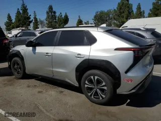 2024 Toyota bZ4X XLE with VIN JTMAAAAA3RA032205, listed as a Copart auction lot 68753654 with 7,898 mi miles and Salvage Title. Bid and sale history available at carsss.com. Image 2.