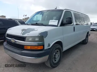 2011 Chevrolet Express Passenger 1LT with VIN 1GAZG1FG5B1149331, listed as a IAAI auction lot 42550417 with 132,390 mi miles and . Bid and sale history available at DreamBid. Image 17.
