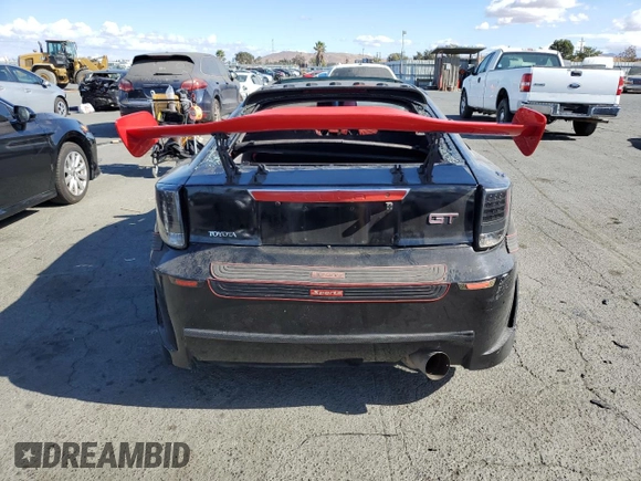 2002 Toyota Celica GT with VIN JTDDR32T120128461, listed as a Copart auction lot 78031324 with 185,315 mi miles and Salvage Title. Bid and sale history available at carsss.com. Image 6.
