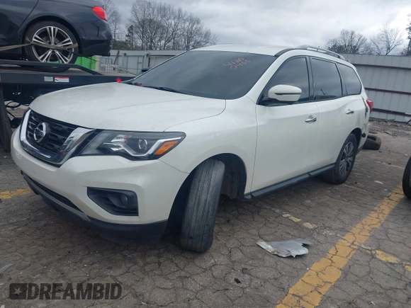 2018 Nissan Pathfinder S with VIN 5N1DR2MNXJC618625, listed as a IAAI auction lot 41260455 with Not provided miles and . Bid and sale history available at DreamBid. Image 2.