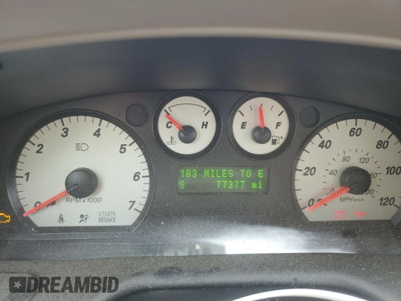 2006 Ford Taurus SEL with VIN 1FAFP56U86A194072, listed as a Copart auction lot 63779615 with 77,377 mi miles and Salvage title. Bid and sale history available at DreamBid. Image 9.