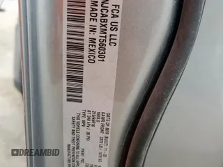 2021 Jeep Compass Sport с VIN 3C4NJCABXMT560301, выставлен на аукционе Copart как лот 59361585 с пробегом 14 872 миль миль и Списание • Salvage title. История ставок и продаж доступна на DreamBid. Изображение 14.