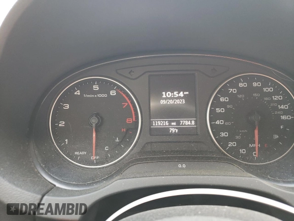 2016 Audi A3 1.8T Premium with VIN WAUA7GFF9G1012508, listed as a Copart auction lot 68215013 with 119,216 mi miles. Bid and sale history available at carsss.com. Image 9.