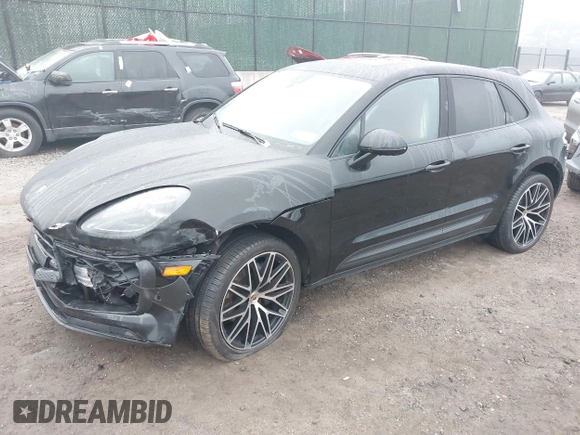 2023 Porsche Macan with VIN WP1AA2A52PLB09848, listed as a IAAI auction lot 41816128 with 19,975 mi miles. Bid and sale history available at carsss.com. Image 17.
