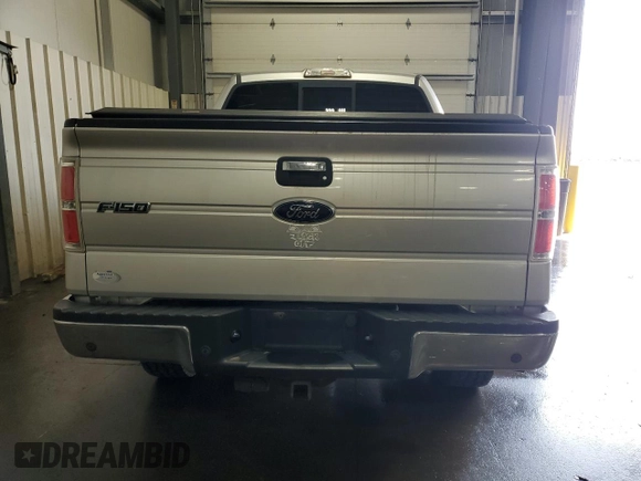 2011 Ford F-150 XLT with VIN 1FTFW1ET6BFB03019, listed as a Copart auction lot 62326295 with 202,603 mi miles and Salvage title. Bid and sale history available at DreamBid. Image 6.